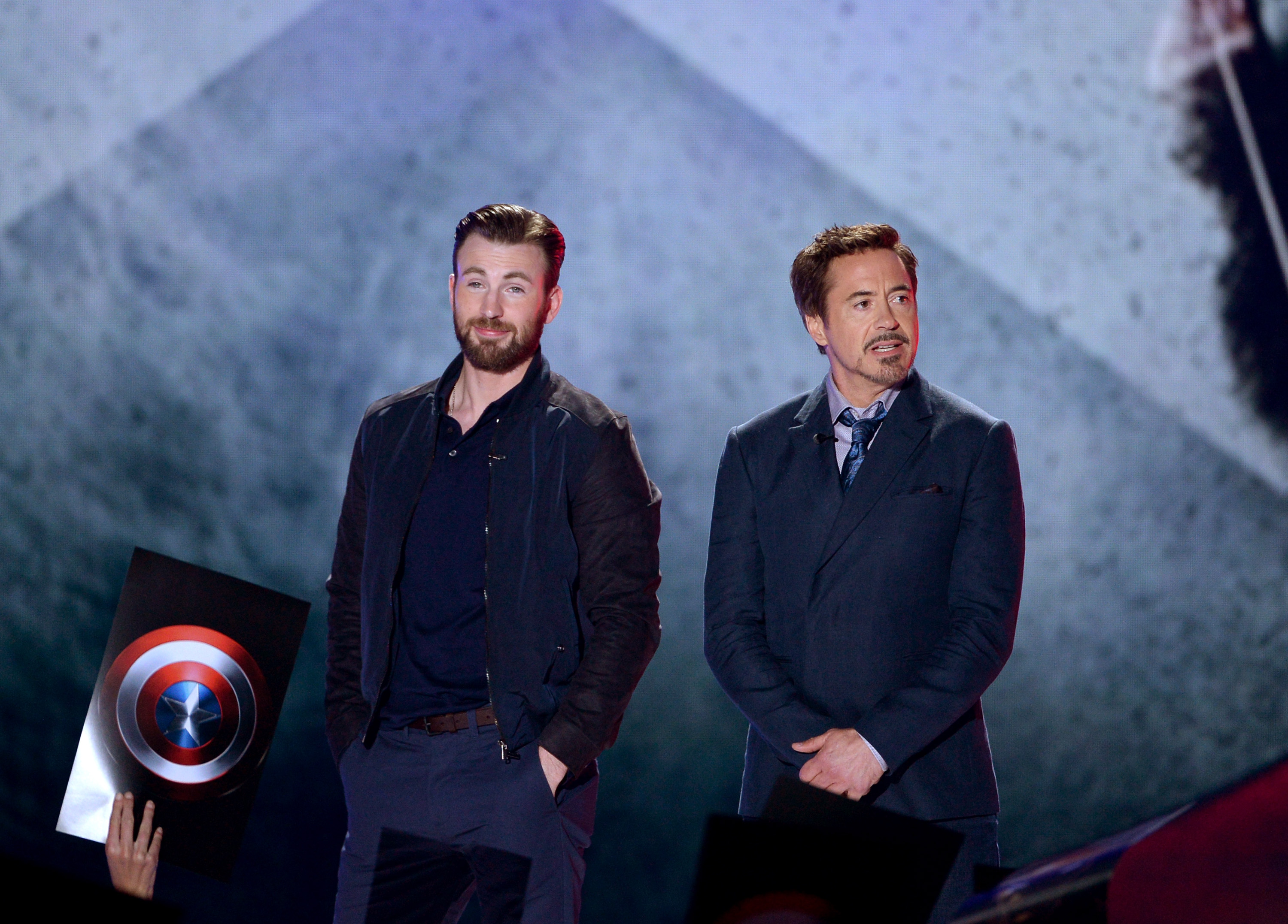Robert Downey Jr y Chris Evans tienen una gran amistad. Foto: (Getty)
