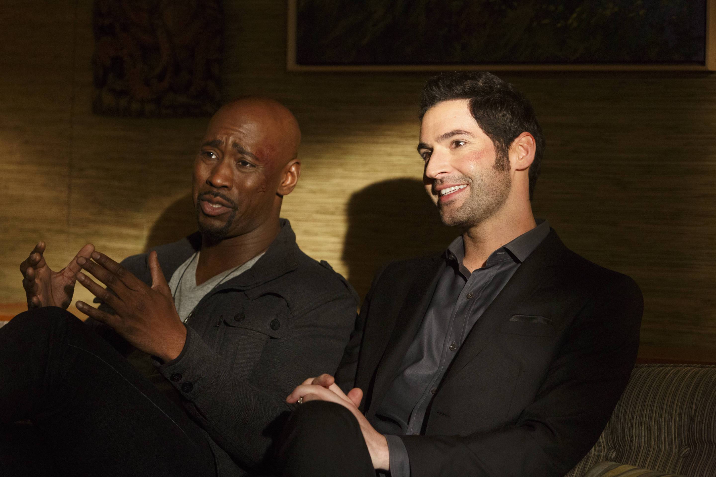 Amenadiel y Lucifer. Foto: (IMDB) Amenadiel y Lucifer. Foto: (IMDB)