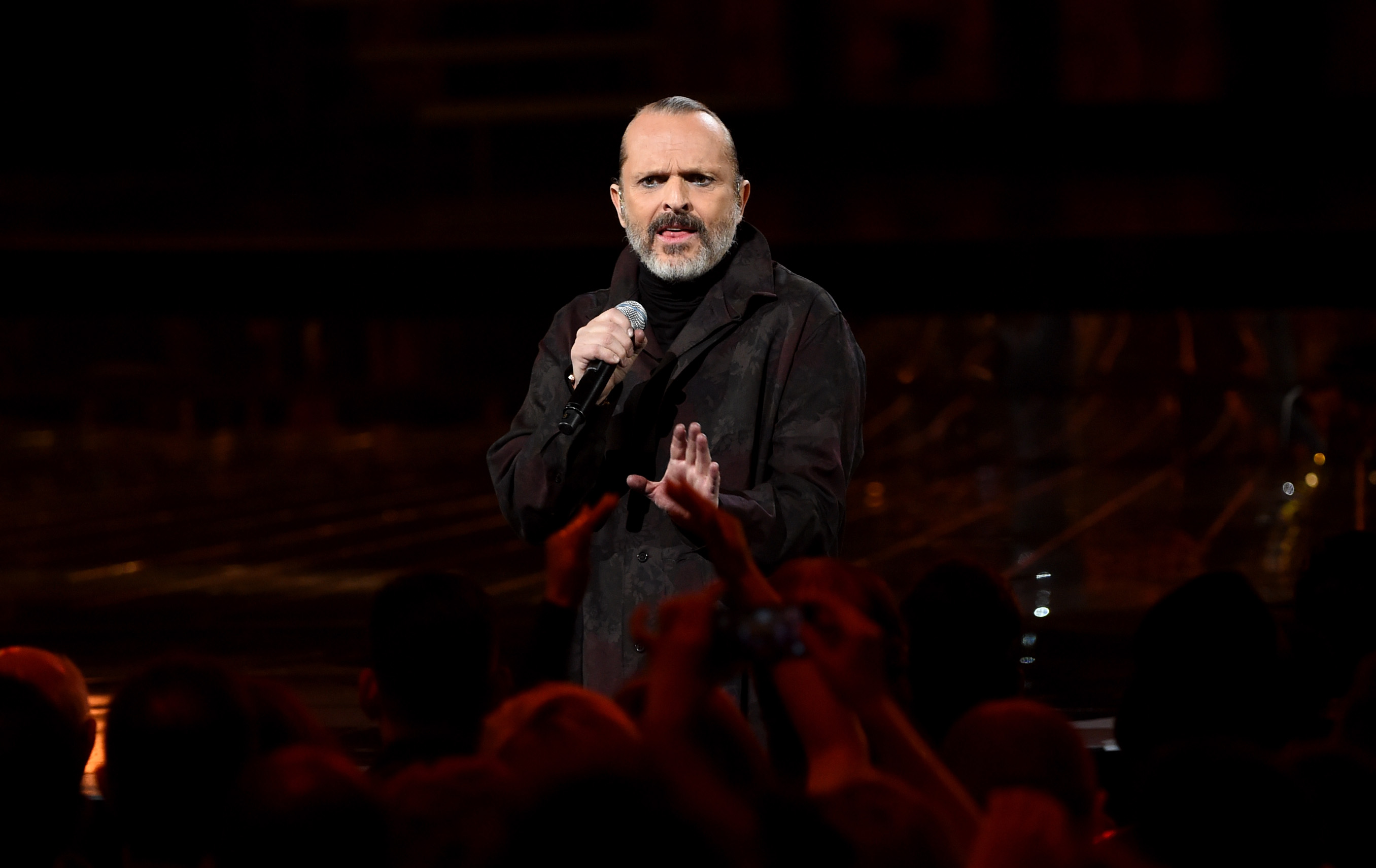 Miguel Bosé fue cuestionado duramente en 2020. Foto: (Getty)