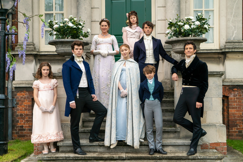 La familia Bridgerton. Foto: (IMDB) La familia Bridgerton. Foto: (IMDB)