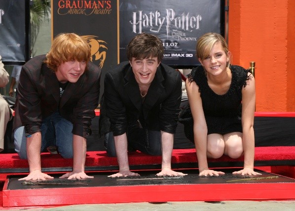 Los grandes protagonistas de Harry Potter. Foto: (Getty)