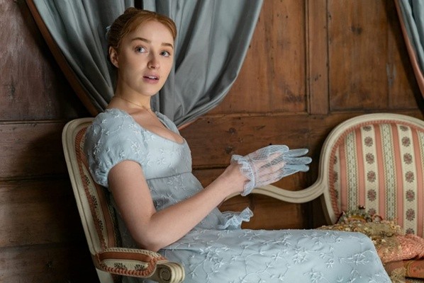 Phoebe Dynevor en su papel de Daphne en Bridgerton. Foto: (IMDB)