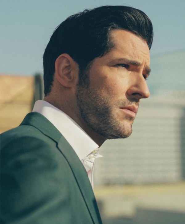 Tom Ellis en su papel de Lucifer. Foto: (Tom Ellis) Tom Ellis en su papel de Lucifer. Foto: (Tom Ellis)