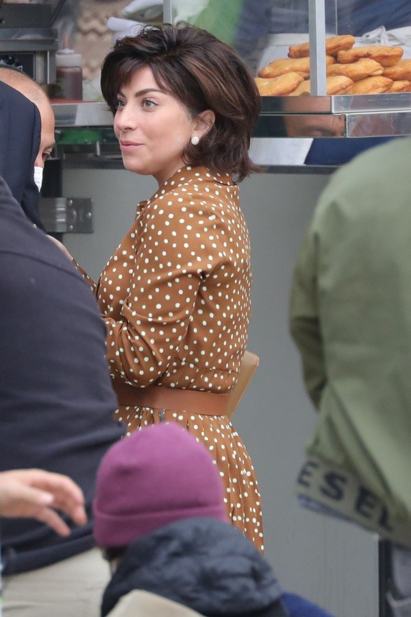 Lady Gaga caracterizada como Patrizia Reggiani. Foto: (Getty)