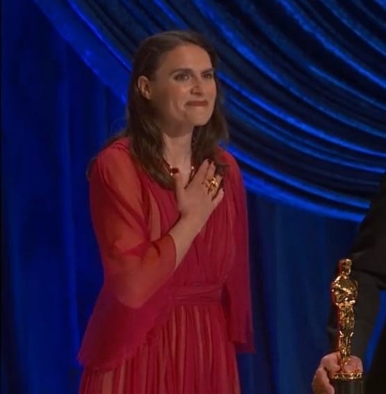 Alice Doyard tras su caída. 