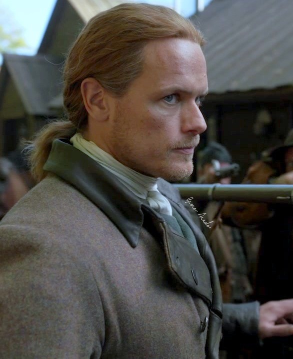 Sam Heughan empezó a usar peluca en las últimas temporadas. Foto: (IMDB) Sam Heughan empezó a usar peluca en las últimas temporadas. Foto: (IMDB)