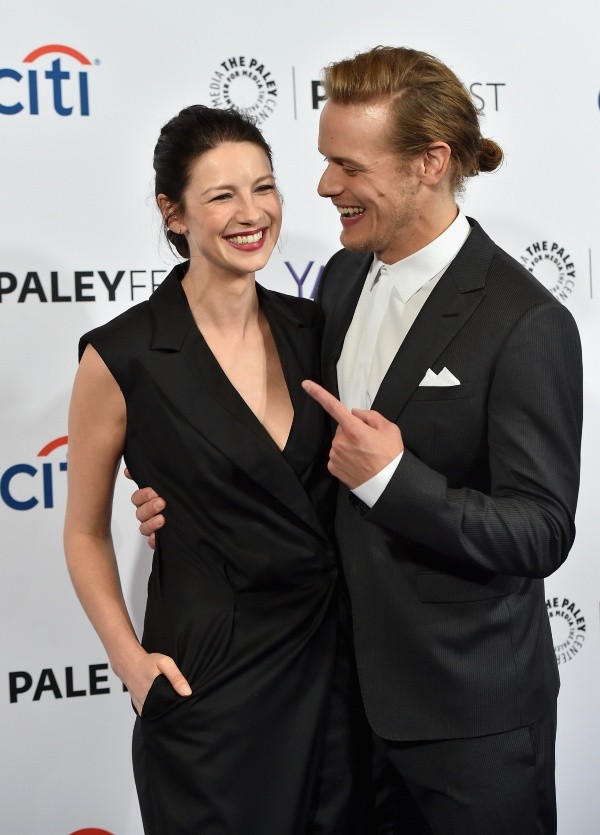 Sam Heughan y Catriona Balfe son grandes amigos. Foto: (Getty) Sam Heughan y Catriona Balfe son grandes amigos. Foto: (Getty)
