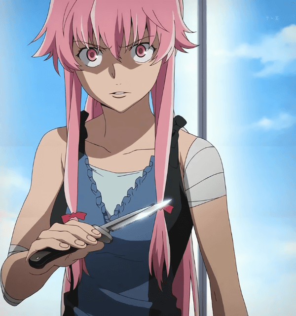 Yuno Gasai. Foto: (Crunchyroll)