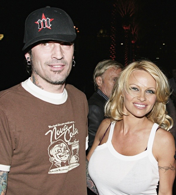 Los originales Pamela Anderson y Tommy Lee. Foto: (Getty)