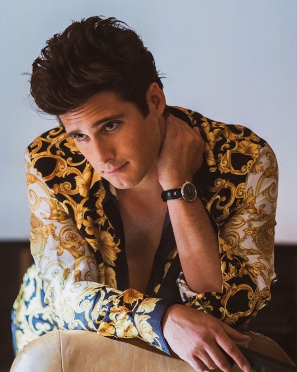 Diego Boneta Caracterizado como Luis Miguel. Foto: (Netflix)