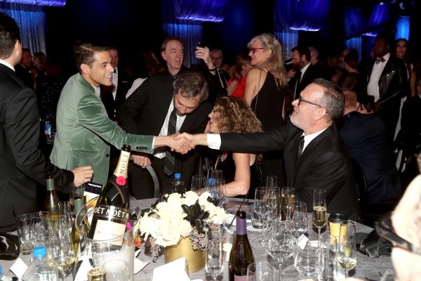 Rami Malek fue apadrinado por Tom Hanks. Foto: (Getty)