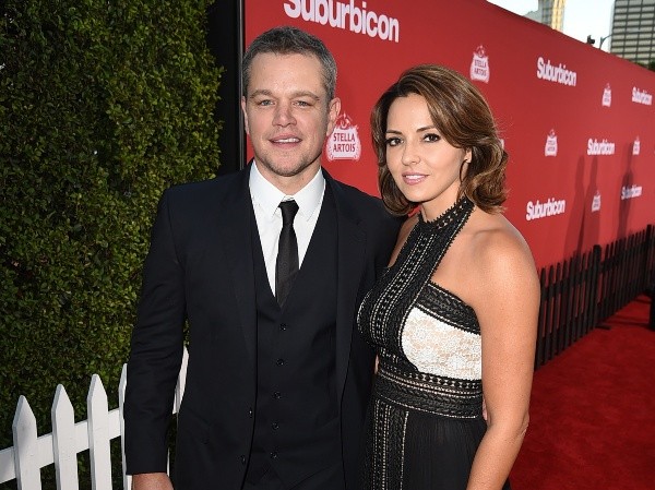 La esposa de Matt Damon también lo impulsó a hablar español. Foto: (Getty)