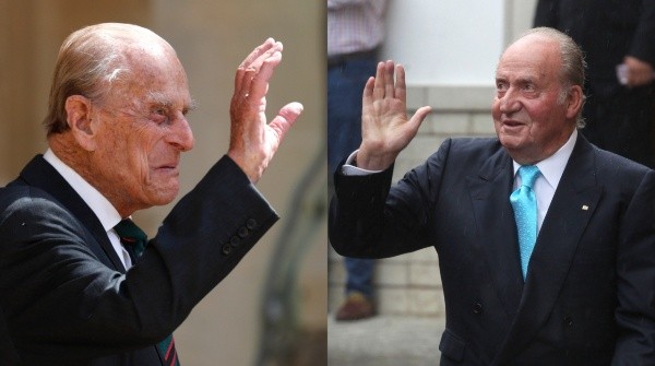 Felipe de Edimburgo y Juan Carlos I son primos terceros. Foto: (Getty)