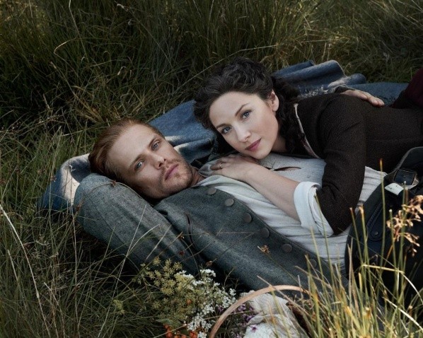 Sam Heughan y Caitriona Balfe transmiten una gran química. Foto: (Starz Play)