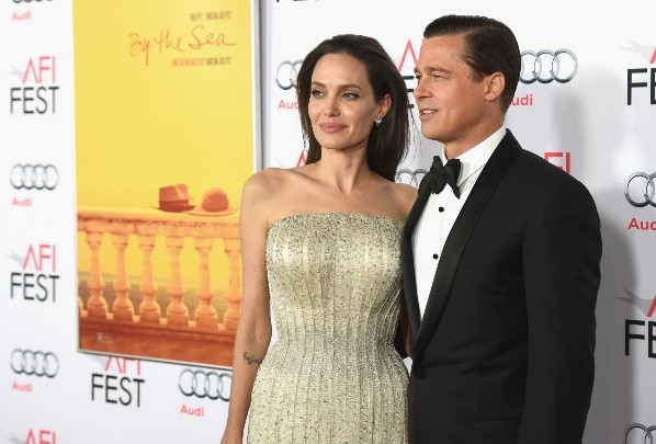 Angelina Jolie y Brad Pitt. Foto: (Getty)