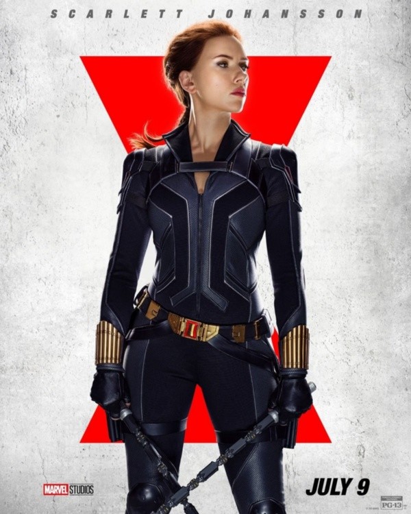 El póster oficial de Black Widow. Foto: (Disney+)