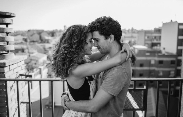 Jaime Lorente y María Pedraza. Foto: (@jaimelorentelo)