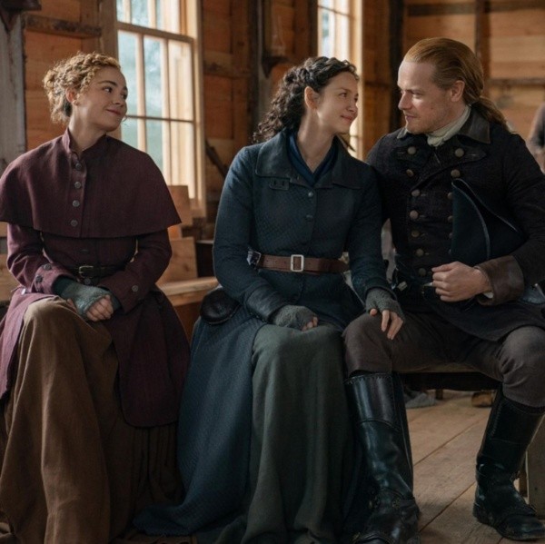 Una de las fotos con las que Starz anunció el fin del rodaje de la temporada 6.