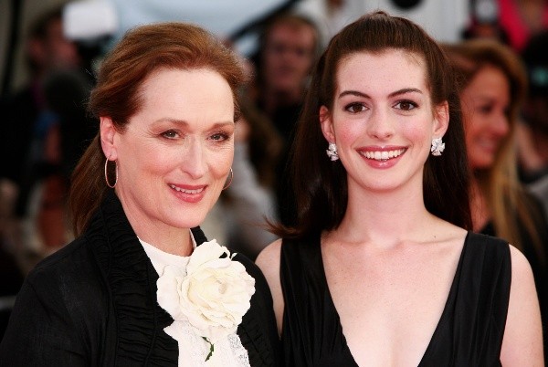 Meryl Streep ayudó a Anne con su papel. Foto: (Getty)