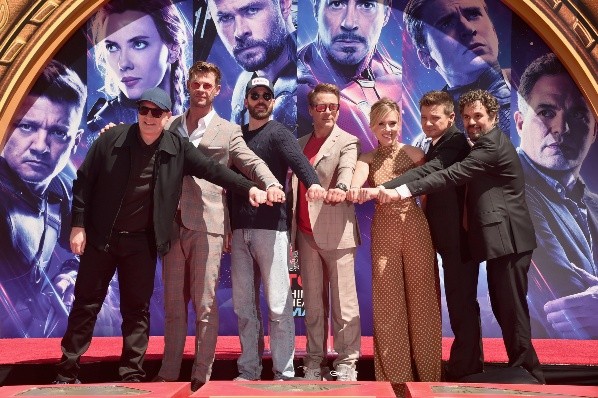 El elenco de Marvel. Foto: (Getty)