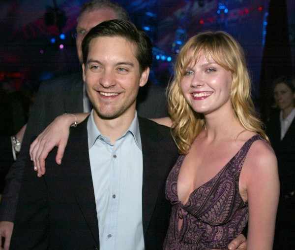 Tobey Maguire y Kristen Dunst. Foto: (Getty)