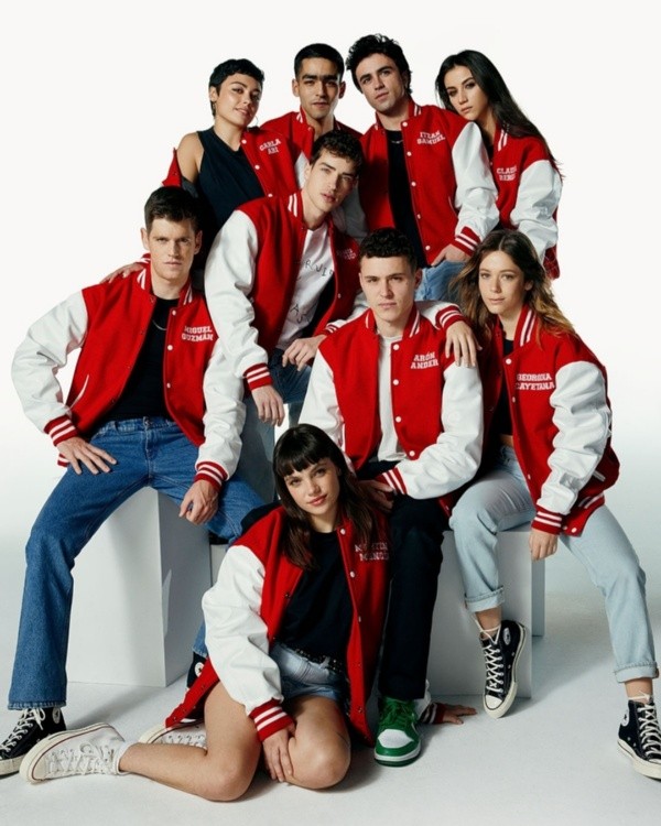 El nuevo elenco de Élite. Foto: (Netflix)