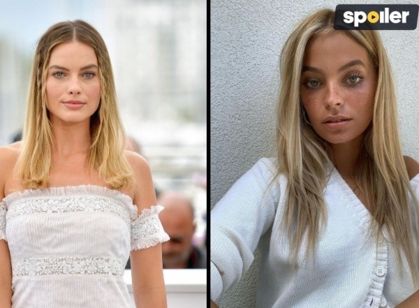A la izquierda, Margot Robbie, a la derecha, Robyn Nagioff