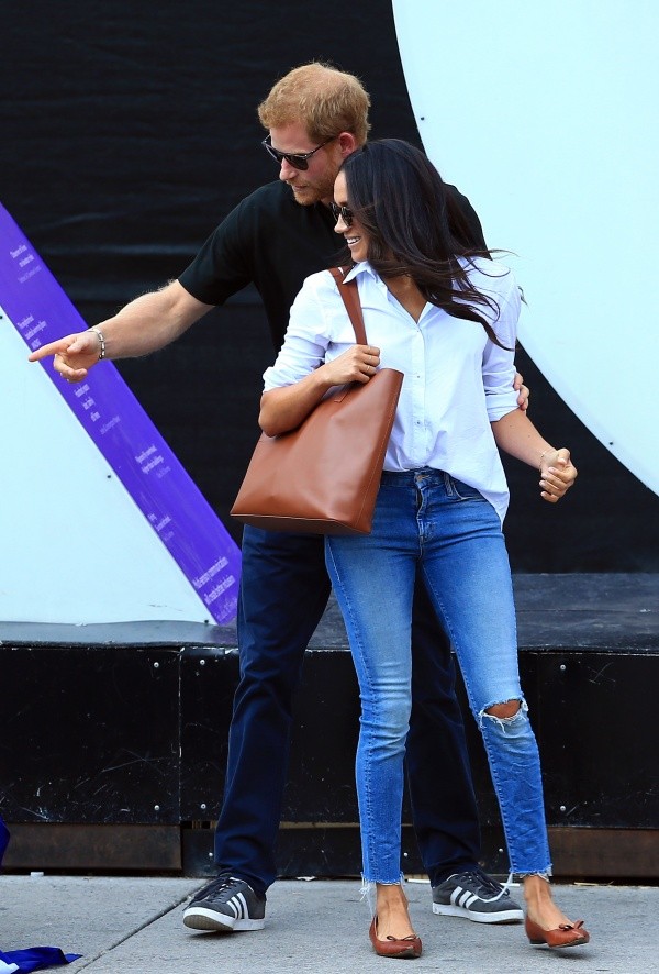 Una de las primeras salidas de los duques. Foto: (Getty)