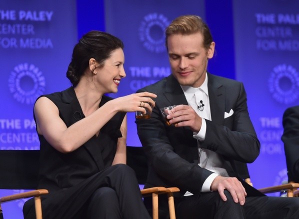 Sam Heughan y Caitriona Balfe son solo amigos. Foto: (Getty)