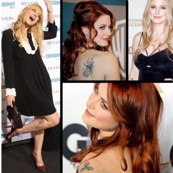 Los tatuajes de Alexandra Breckenridge. Foto: (Getty)
