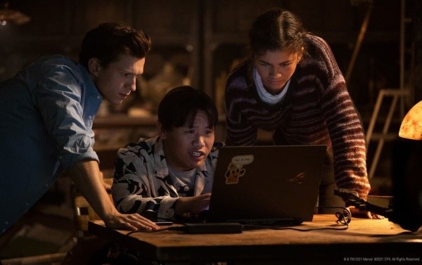 Zendaya en una escena de Spiderman: no way home. Foto: (Marvel) Zendaya en una escena de Spiderman: no way home. Foto: (Marvel)