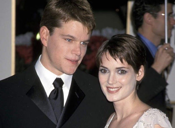 Matt Damon y Winona Ryder. 