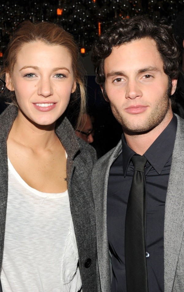 Blake Lively y Penn Badgley. Foto: (Getty)