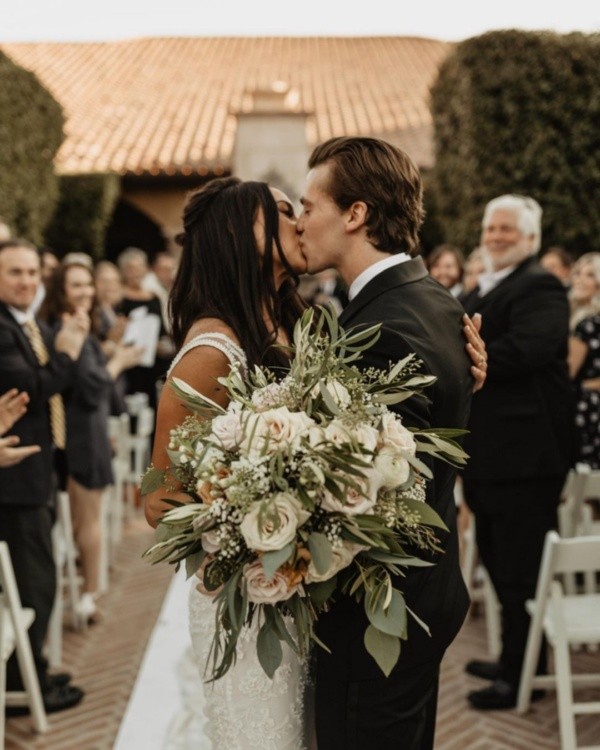 Joel Courtney el día de su casamiento. Foto: (@joel_courtney)