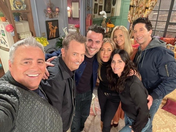 El elenco de Friends. Foto: (HBO Max)