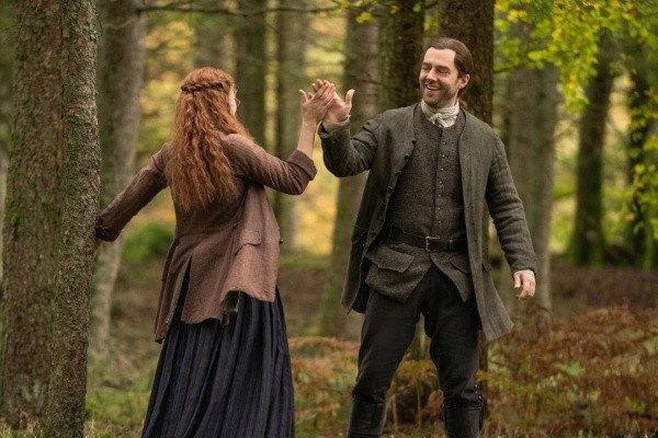 Roger y Brianna podrían tomar el protagonismo de Outlander. Foto: (Starz)