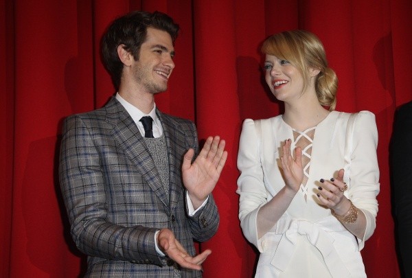 Andrew Garfield y Emma Stone. Foto: (Getty)