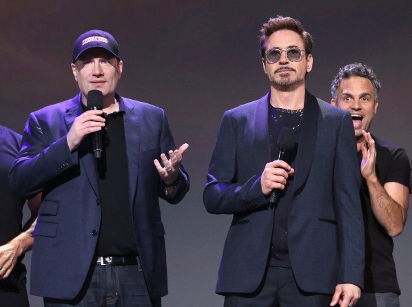 Kevin Feige y Robert Downey Jr. Foto: (Getty)