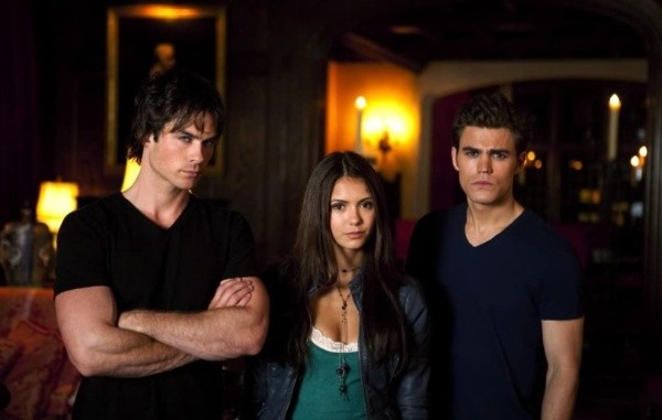 Ian Somerhalder, Nina Dobrev y Paul Wesley. Foto: (IMDB)
