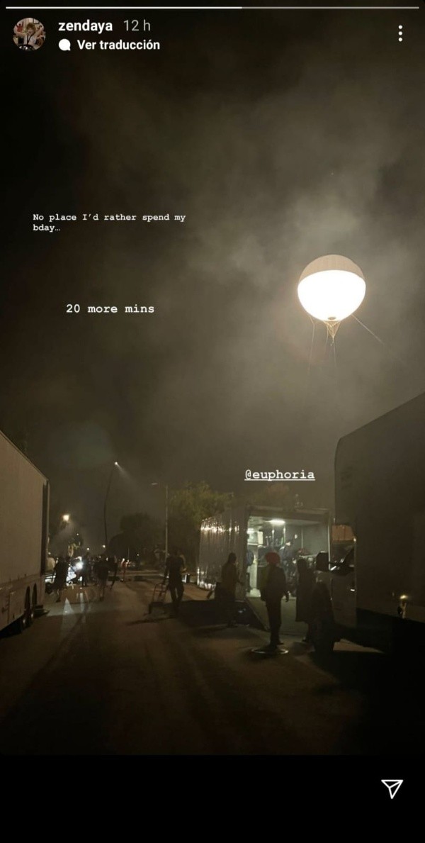Así pasó Zendaya su cumpleaños.