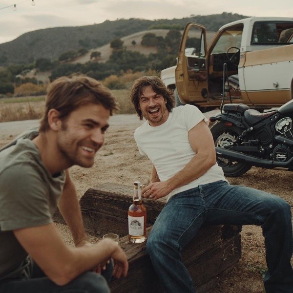 Ian Somerhalder y Paul Wesley. Foto: (@iansomerhalder)