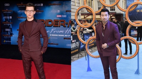 Tom Holland and Simu Liu. Photos: (Getty) Tom Holland and Simu Liu. Photos: (Getty)