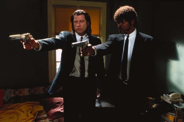 pulp fiction vincent vega jules samuel l jackson john travolta