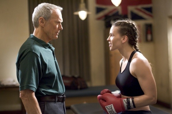 clint eastwood hilary swank million dollar baby clint eastwood hilary swank million dollar baby