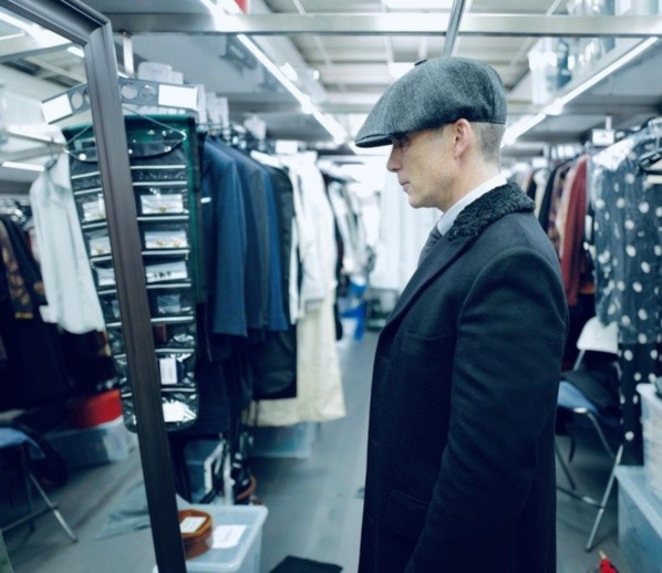 Cillian Murphy en el detrás de cámaras de la temporada 6. Foto: (BBC)