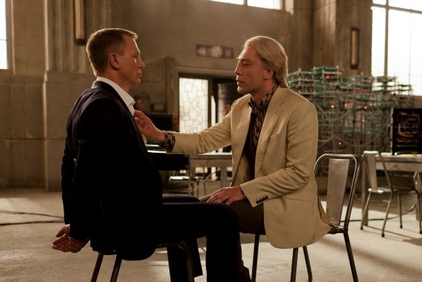 daniel craig skyfall javier bardem
