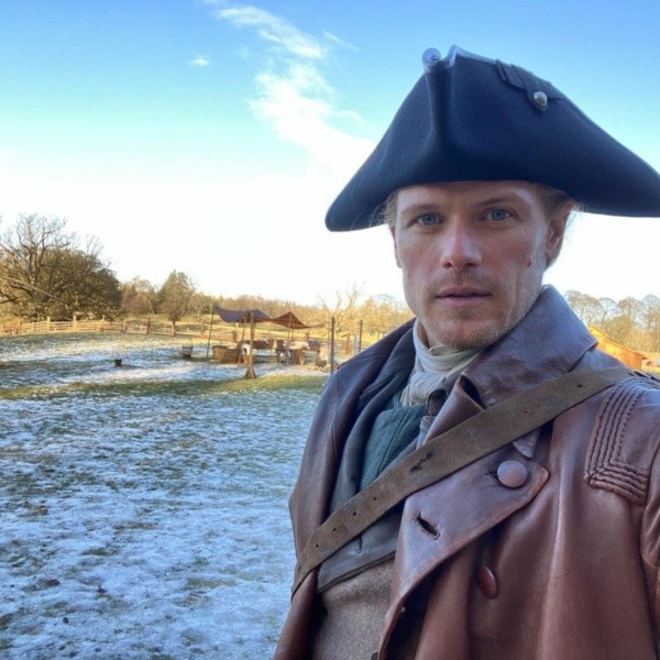 Sam Heughan en la piel de Jamie Fraser. Foto: (@samheughan)