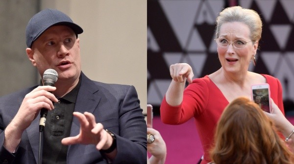 Kevin Feige y Meryl Streep estarían en contacto. Foto: (Getty)