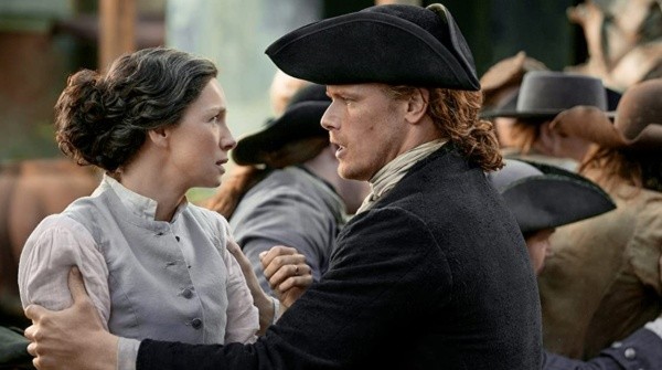 Sam Heughan y Caitriona Balfe. Foto: (IMDB)