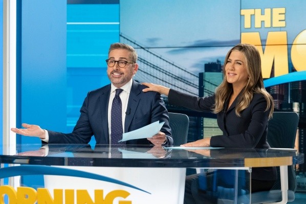 the morning show steve carell jennifer aniston